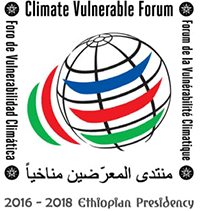 Logo of Climate Vulnerable Forum