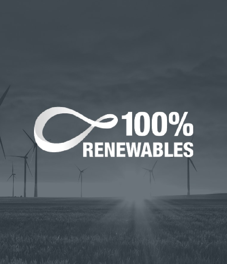 Image wind farm for 100% renewables